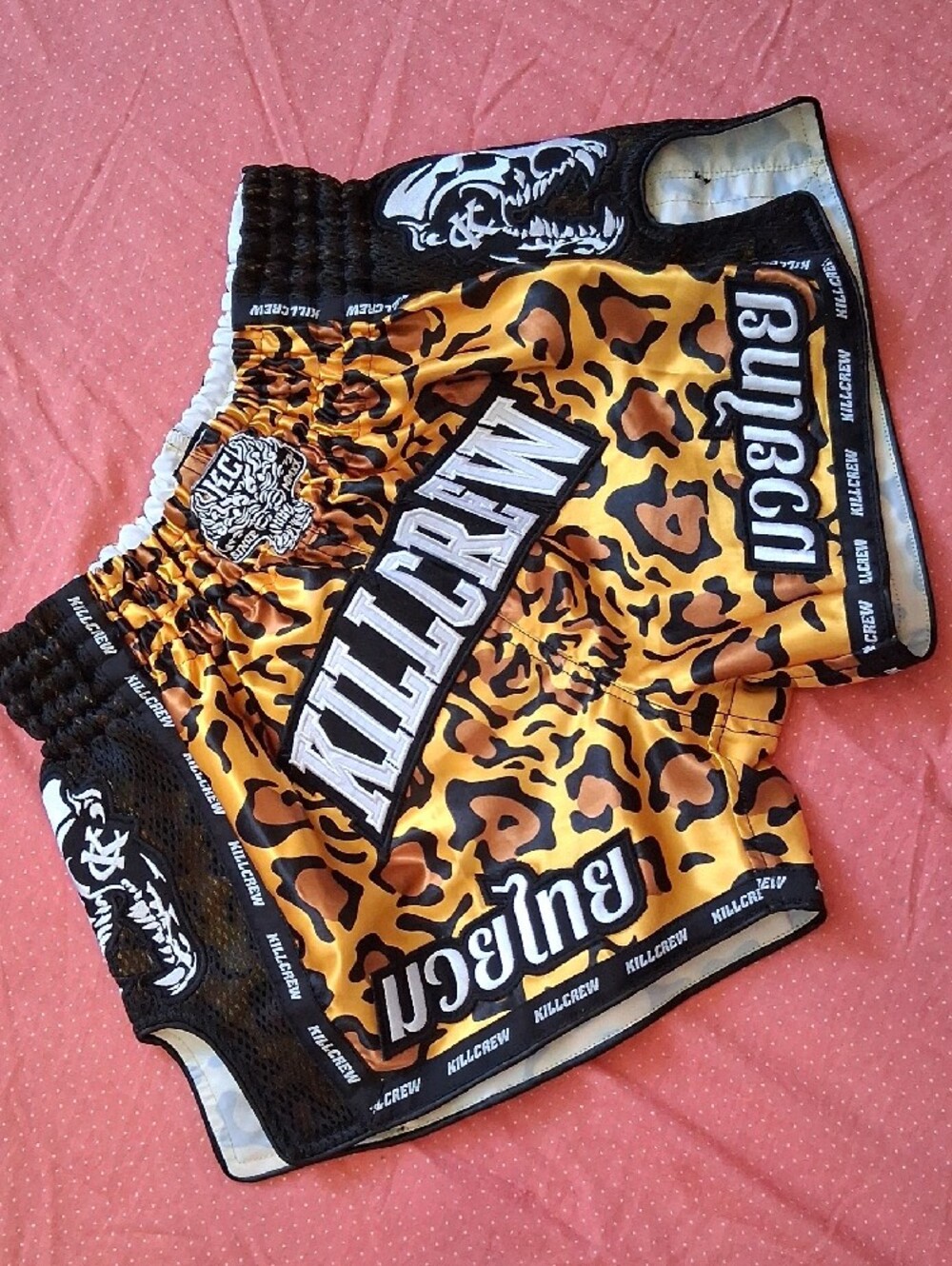 Kill Crew Muay Thai Shorts, Small/XS - Picture 2 of 5